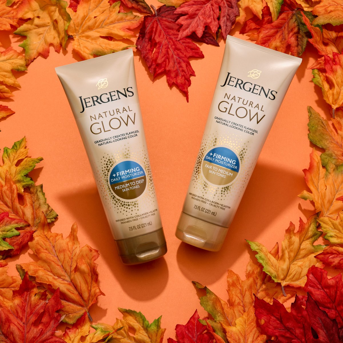 We’re welcoming Autumn with open arms! 🍂 Achieve that youthful, sun-inspired look all-year long using Jergens Natural Glow +FIRMING Daily Moisturizer! ✨

Drop a “🤩” in the comments if you’re ready to glow this Fall season!