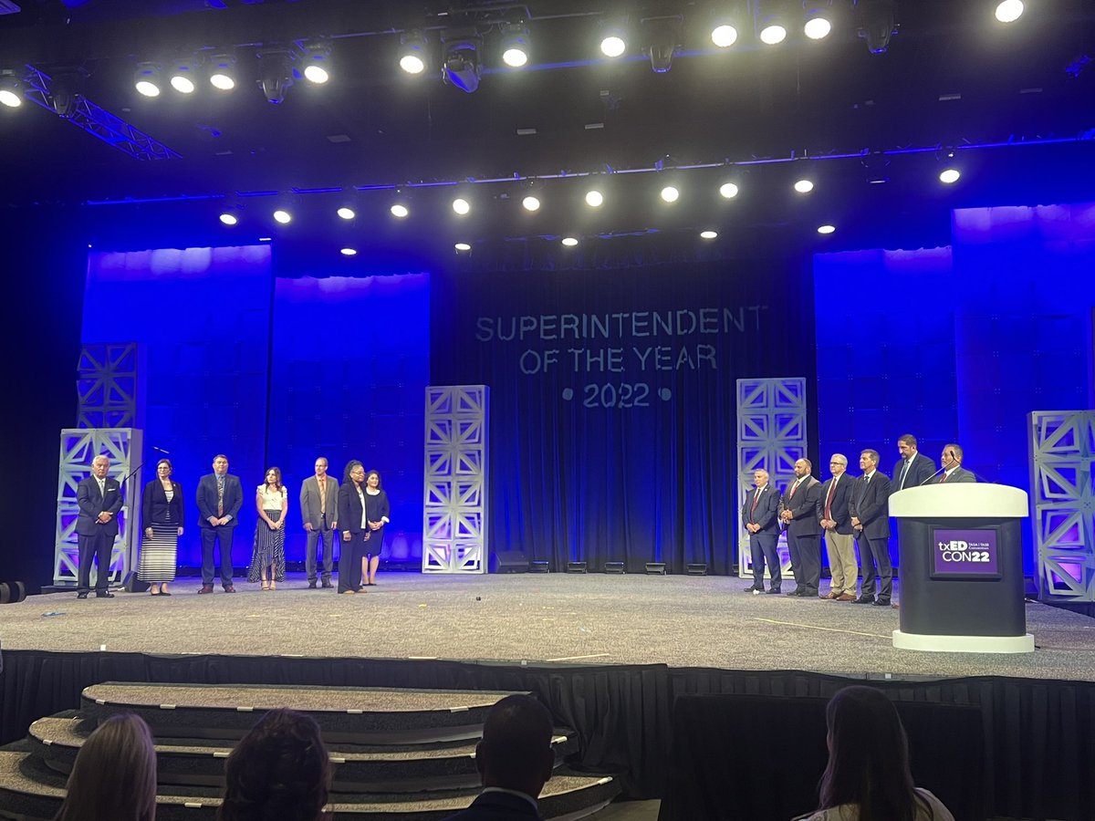 Congrats to the #SOTY regional honorees: <a href="/DrTonyLara/">Dr. Tony Lara</a> <a href="/DrJoseHMoreno12/">Dr. Jose H. Moreno</a> <a href="/LisaMeysembourg/">Lisa Meysembourg</a> @SplendoraSuper  Tony Bushong <a href="/DougSunnyvale/">Doug Williams</a> Taylor Williams @abileneisdsupt <a href="/CanyonISD_Supt/">Dr. Darryl Flusche</a> <a href="/gagecaleb/">Chris J. Smith</a> <a href="/jmezachavez/">Jeannie Meza-Chavez</a> <a href="/saulhino/">Saul Hinojosa</a> Micah Dyer <a href="/drjmac111/">Jason McCullough</a> Buddy Wolfenbarger #txed #txEDCON22