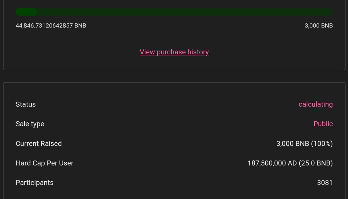 crypt_omar's tweet photo. 44 thousand and 8 hundred and 40 six #BNB got committed to @AngelDustHQ presale on the #BNBChain

Surely this deserves a little bit of recognition, i also seen a small pump in #BNB from it 🤣

@cz_binance @BinanceAngels @binance @BNBCHAIN https://t.co/7GYGOUmz5e