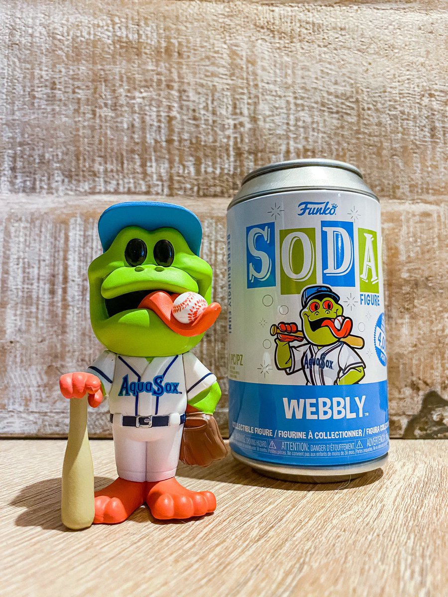 Ryespops's tweet photo. Good #FunkoSodaSaturday Morning! Blessed to have great #FunkoFamily and help with one of the Coolest SODA Molds out there, Webbly!⚾️
.
#FunkoField #Webbly #EverettAquasox #FunkoSoda #FunkoVinyl #Vinylsoda #Funkovinylsoda #Funko #Funkosoda #funkosodafigures https://t.co/JqBaAdw9Nd