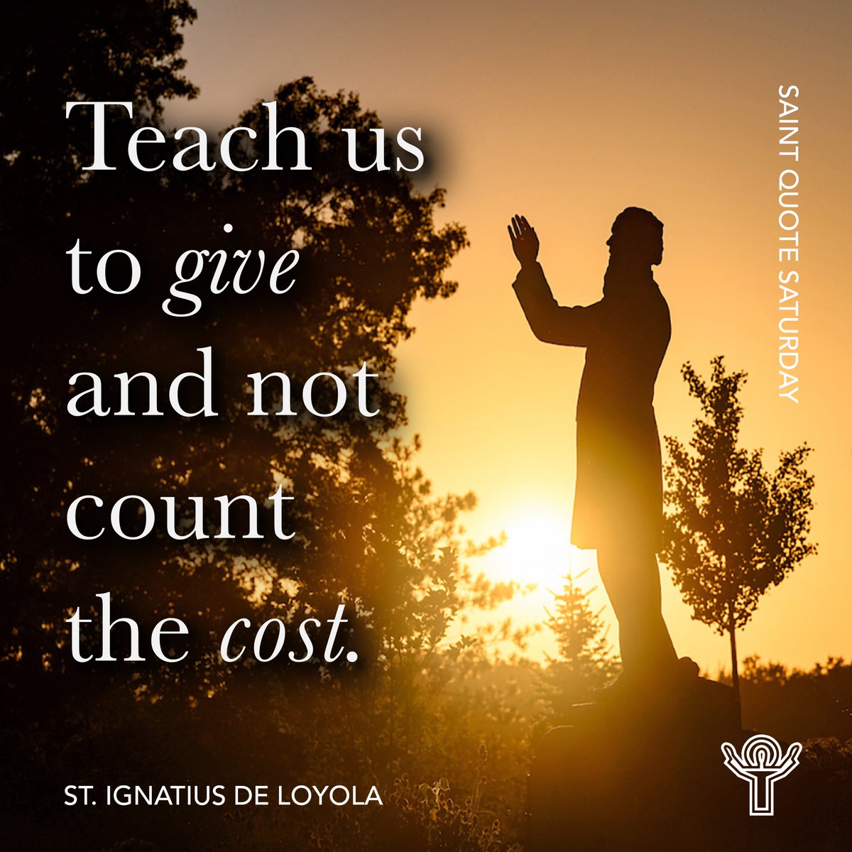 Happy #SaintQuoteSaturday!