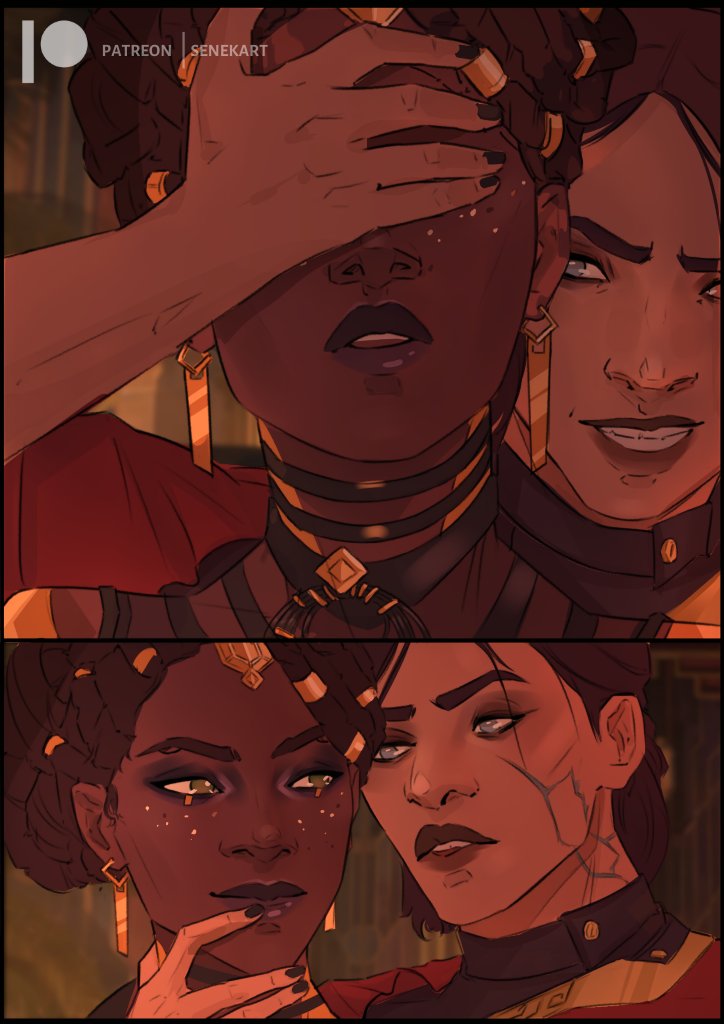 "Guess who's back?"  
#melvika #sevika #melmedarda #arcane