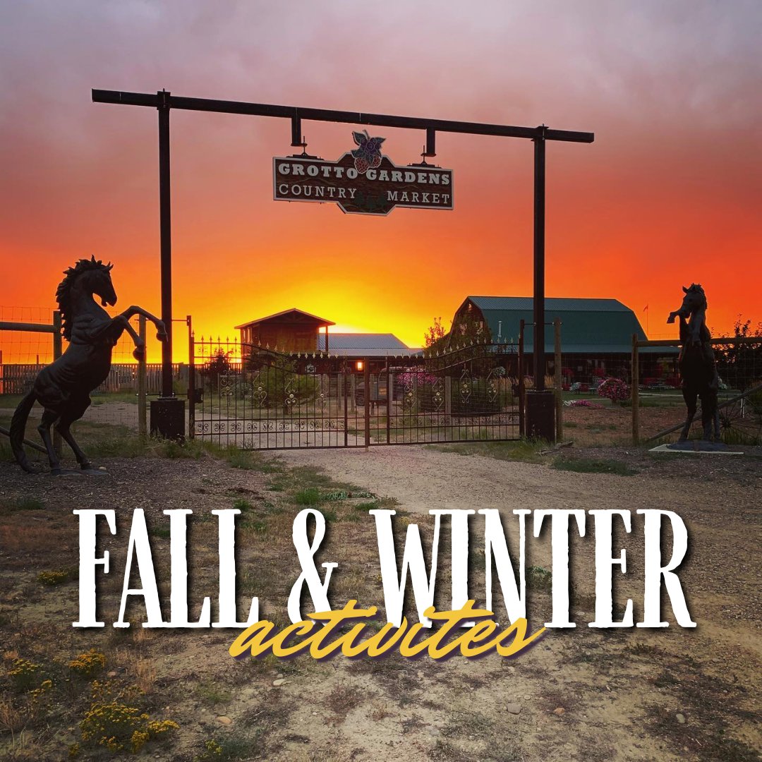 Did you know, we have activities all the way until Christmas?!
Check out our upcoming  Haunted Farm, Pumpkin Train, and Christmas Light Tours at grottogardens.ca/the-farm/, or come out this weekend and enjoy our petting zoo, restaurant &amp; bakery, and gift shop! Open 11 – 7 Fri - Sun