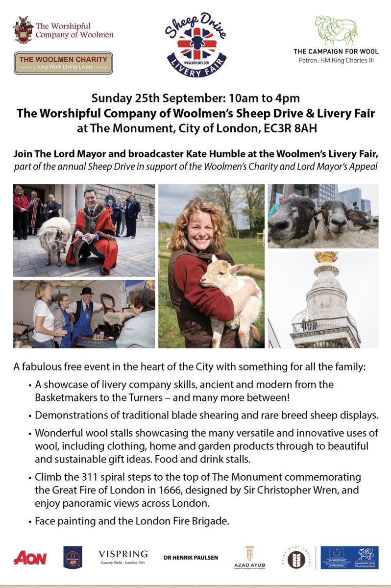 PruexLtd's tweet photo. London bridge wont be the main access into the old City of London, it will be a bridge between rural and urban citizens. Sheep will be driven across the bridge. Pruex will launch a brand new wool product #LiveryFair
#SheepDrive
#DestinationCity
#SheepInTheCity
@SheepDriveLDN https://t.co/kh7GYRIINP