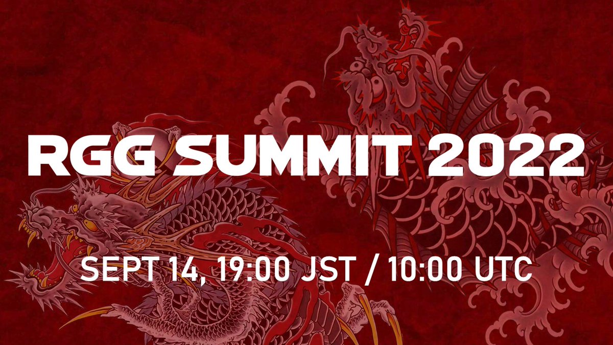 RGGStudio's tweet photo. Watch the RGG Summit 2022 live stream archive and relive all the exciting announcements and special guest appearances from the event!
 
https://t.co/N9sW5kB9PB

#RGGSummit2022 https://t.co/srMzDwdHSN