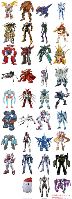 個人的2021年ロボットアニメは七割良かったです  