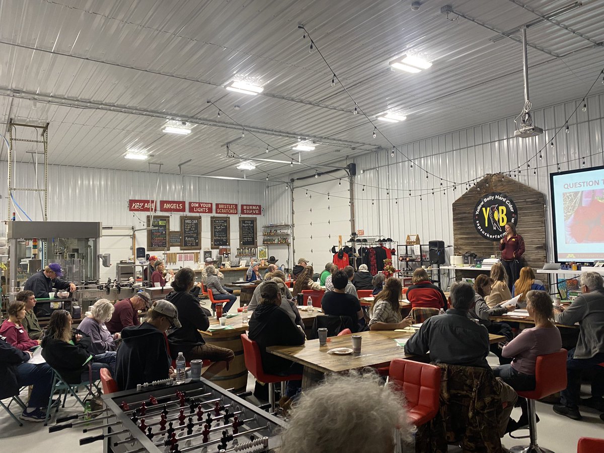 Best practices for preserving your fruits by Dianne Patras <a href="/UMNExt/">U of MN Extension</a> <a href="/UMNExtMG/">UMN Extension Master Gardeners</a> volunteer and certified food preservation consultant at the Fall for All educational event in Mora, Kanabec County at <a href="/SapsuckerFarms/">Yellow Belly</a>.