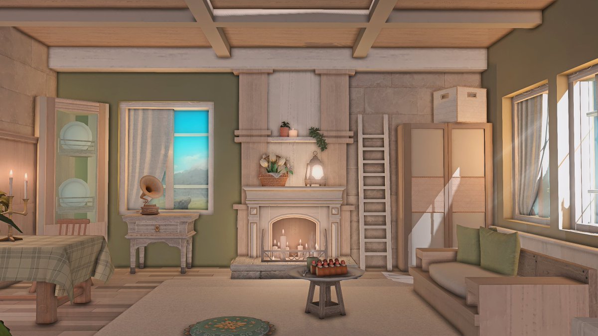 aironoe's tweet photo. 'Lantlig' [S]

its the return of the microwave
#FF14ハウジング 
#HousingEden https://t.co/Z53gd9Mfg3