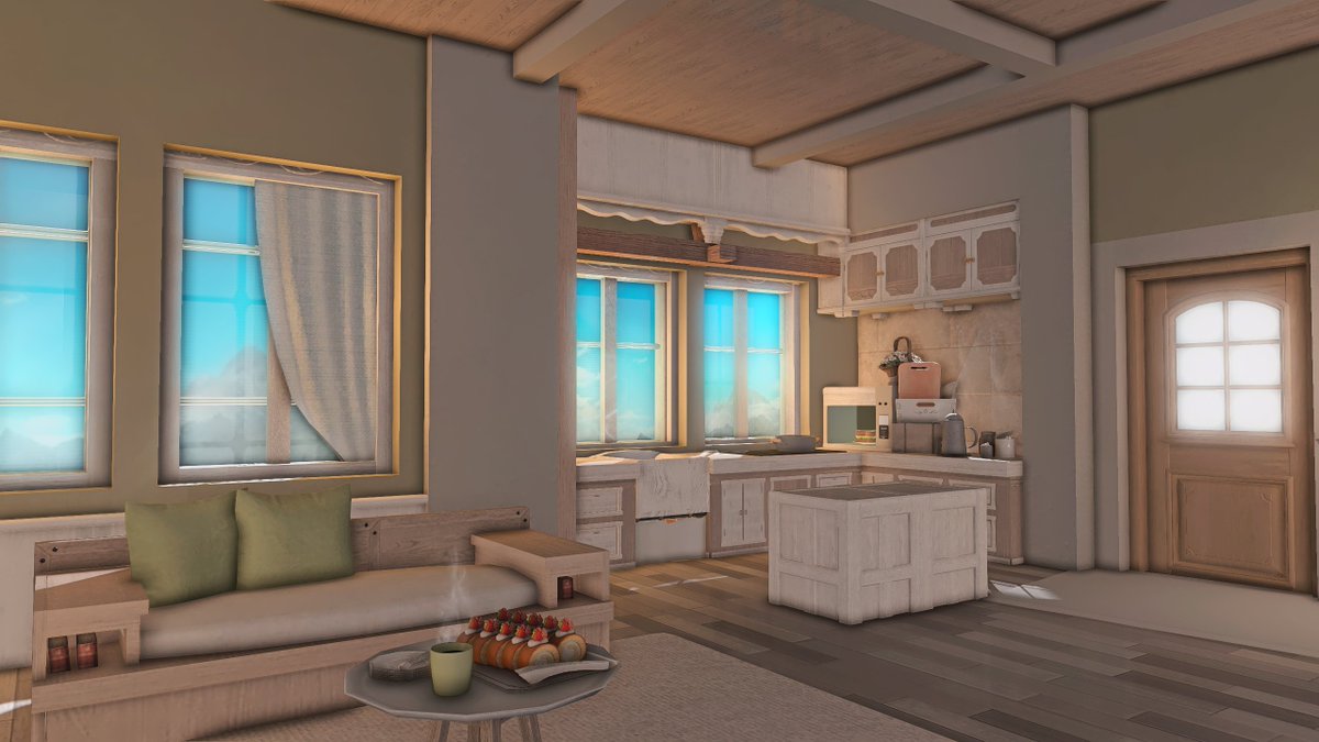 aironoe's tweet photo. 'Lantlig' [S]

its the return of the microwave
#FF14ハウジング 
#HousingEden https://t.co/Z53gd9Mfg3