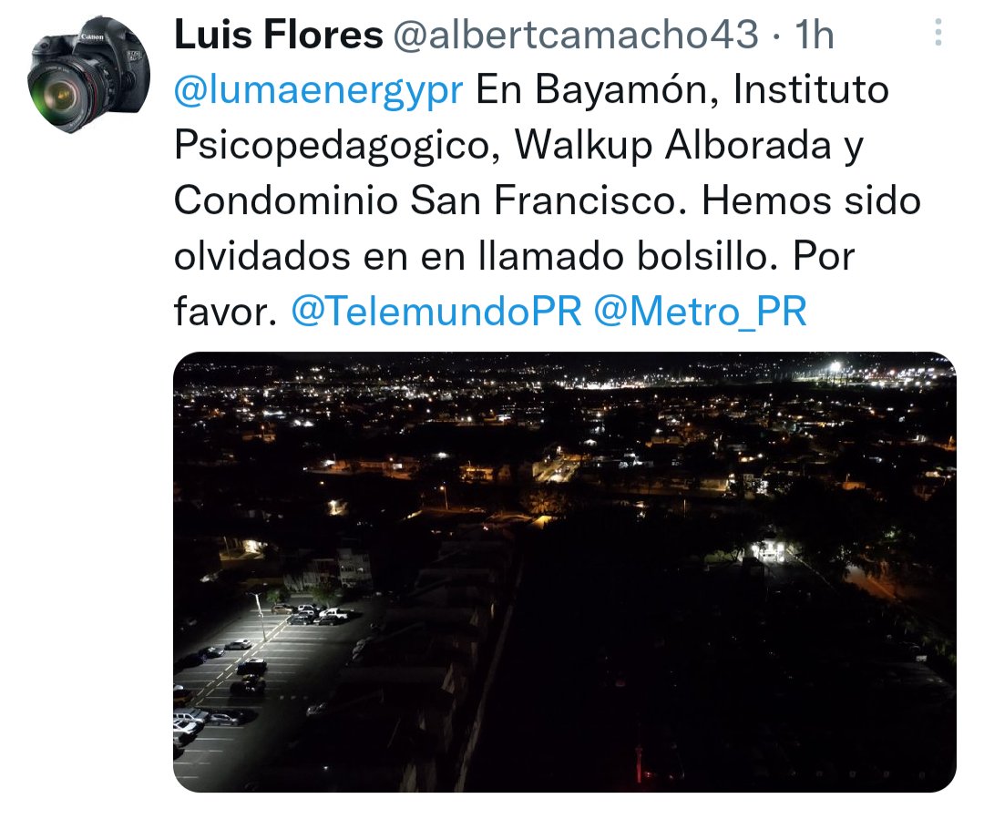 albertcamacho43's tweet photo. @lumaenergypr @TelemundoPR @primerahora @ElNuevoDia @NoticentroWAPA @noticel https://t.co/50h1mP7jv0