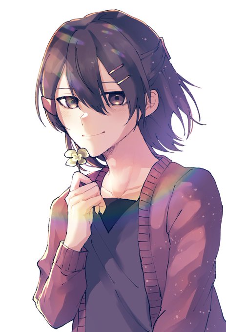 手描きイラスト　リク22 一番リク多かった藤岬四葉! 」|𝙹𝚒𝚋𝚊𝚔𝚞（忙）のイラスト
