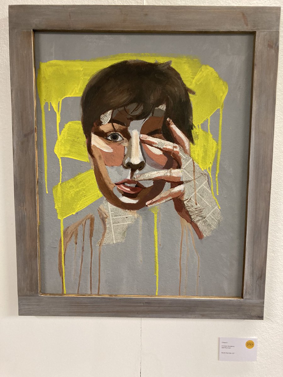 DennyHeather's tweet photo. @AnnaWatmough @AcademyCromer And some wonderful work in @NorfolkStudios exhibition in Norwich! Well done @AcademyCromer ! https://t.co/L1Cq1PPHGq