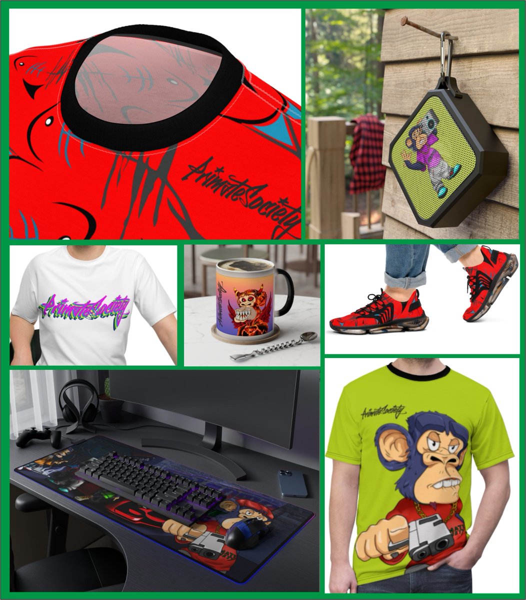 PrimateSociety Merchs are ready to go!!🐒

We are starting to distribute our designs this week. 
Are you ready to join events in Discord to win a merch FREE?🏆
Before its too late👉discord.gg/primatesociety 

5 WL on this post🎉Like, RT and tag a friend🐵

#NFTProject #NFT #Solana