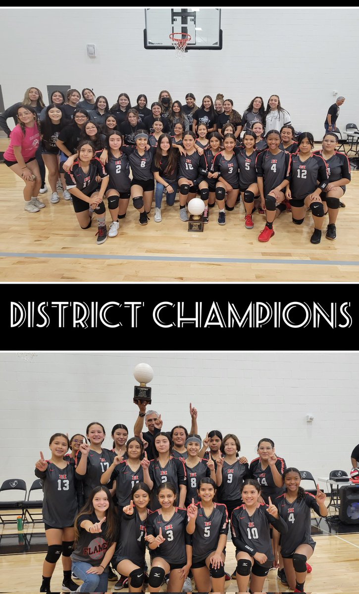 Hanks Volleyball (@hanksvb_knights) on Twitter photo DISTRICT CHAMPIONS!!🏆Congratulations to our @HanksMS_VB 7th Grade Lady Cavaliers!!! # FutureKnights <a href="/RCadena2001LTD/">Ruben Cadena</a> @HanksCoachBlair <a href="/YISDAthletics1/">YISD Athletics</a> DISTRICT CHAMPIONS!!🏆Congratulations to our @HanksMS_VB 7th Grade Lady Cavaliers!!! # FutureKnights <a href="/RCadena2001LTD/">Ruben Cadena</a> @HanksCoachBlair <a href="/YISDAthletics1/">YISD Athletics</a>