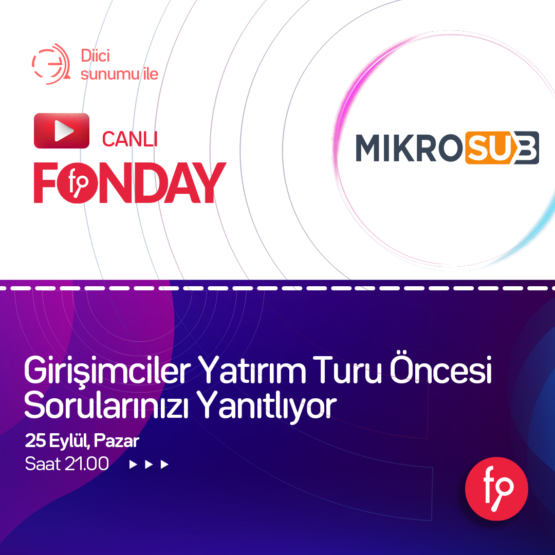 Yarın akşam @mikrosub girişimcileri saat 21.00'da sorularınızı cevaplıyor. Dalış sporunu sevdirmeyi hedefleyen, dalış ekonomisini ve sürdürülebilir avcılığı destekleyen ve denize karşı duyarlılığı arttırmayı hedefleyen Türkiye'nin ilk ve tek dalış bilgisayarı girişimi Mikrosub👇