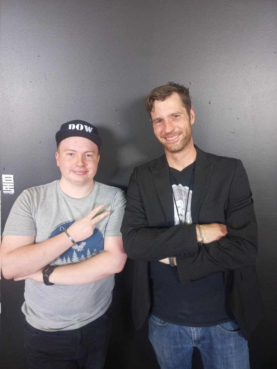 BrainlagShow's tweet photo. Meeting the leader of @dowesportsza, the man who terrifies/inspires his teams! @cappy_brayden is actually such a nice guy, the scowl is just there for his opponents https://t.co/DLmdeZ6So3