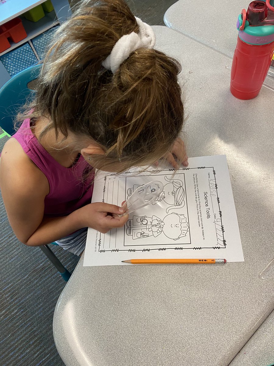 EYE spy students using science tools ! <a href="/CFISDWells/">Wells Elementary</a>