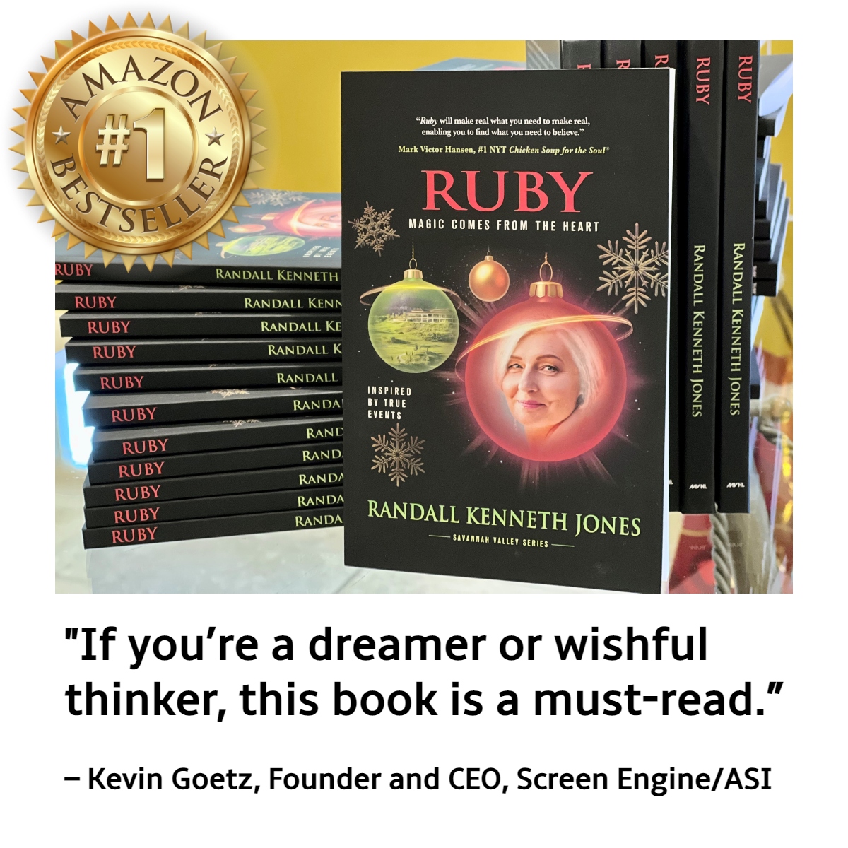 randallkjones's tweet photo. RUBY is here & ready to work her #MAGIC on you! I am grateful for the support I've received & thrilled to be an Amazon #1 Bestseller on DAY ONE! #KevinGoetz #MerylStreep #StanleyTucci #FilmLovers https://t.co/2ozNVI2l1n
Amazon: https://t.co/WQ97qALeOw
BN: https://t.co/GQNRoj5szz https://t.co/cPXvmTHfT7