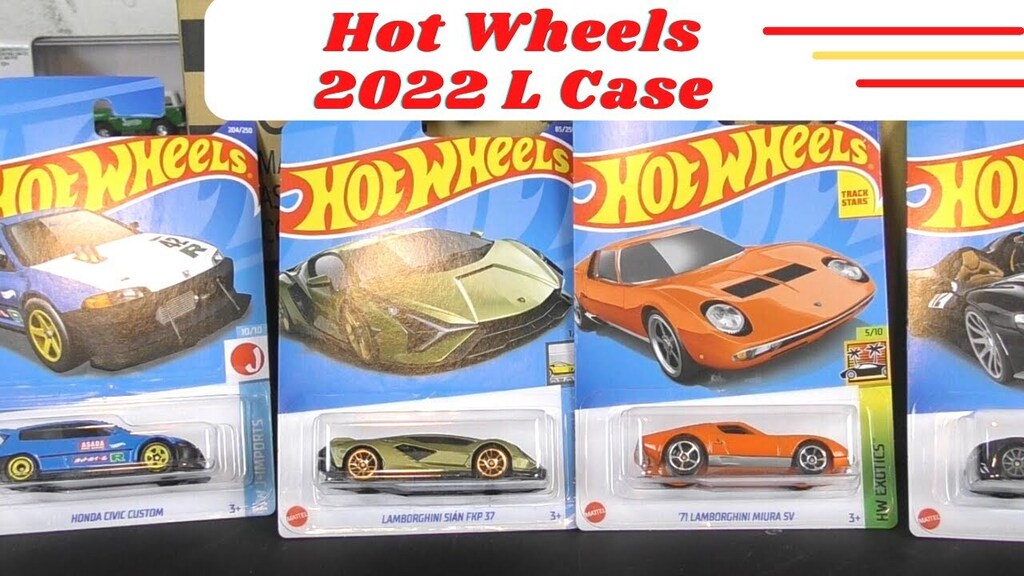 youtu.be/97Y8hxhY_9Y Here is the 2022 Hot Wheels L Case Unboxing video.  In this one we see the Lamborghini Miura for the first time in Mainlines as well as it's Super Treasure Hunt version.

You can buy Hot Wheels and other diecast at: … ift.tt/x8H67nW