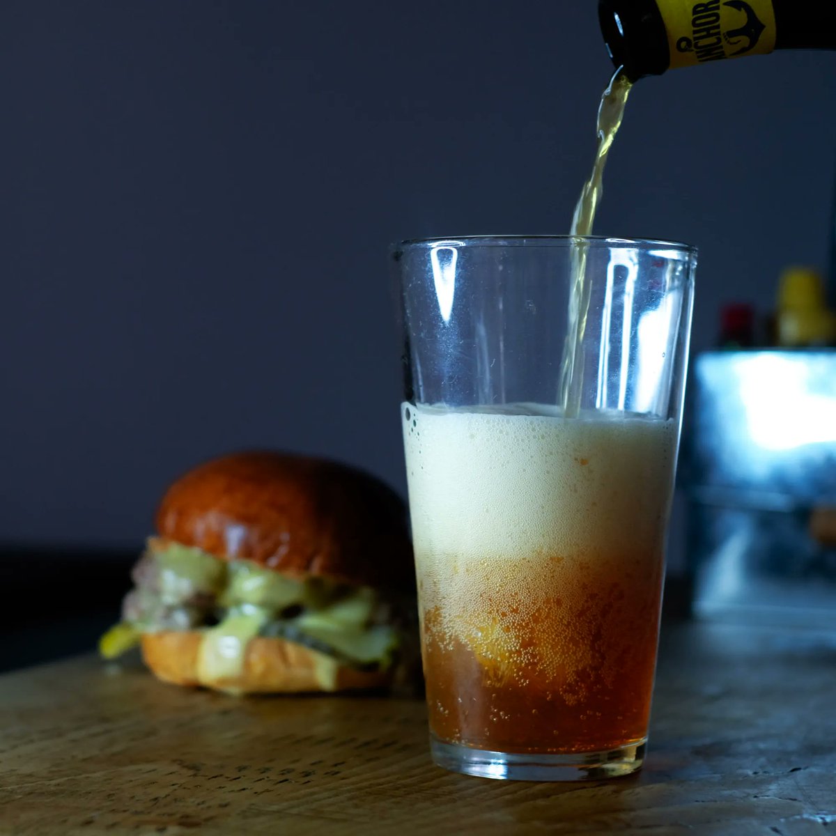 WE MADE IT 🍺  It’s the weekend, pour yourself a cold one. We’ll be here flinging out burgers &amp; beers, 5-9pm. 📞 or message. 🍔 #cowshedburgers #burgersofinstagram #scarborough #northyorkshire #burgerporn #scarboroughfood #streetfood #burgerjoint #burgers