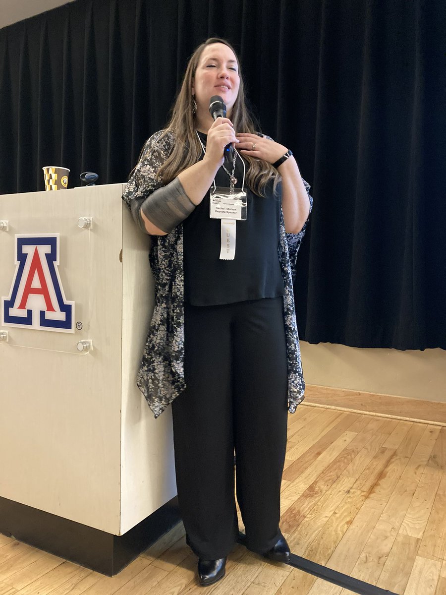 AZChantelle's tweet photo. Starting the morning of the AZLA/CERCLL conference with Rachel Tillotson‘s talk on inclusive language environments in our „new normal“, asking what stress has looked like for teachers over the last few years. https://t.co/IZXcTtSfUv