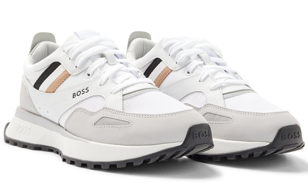 iziva's tweet photo. BOSS JONAH RUNN MX Baskets Basses en mélange de matières à rayures emblématiques prix Baskets Homme Hugo Boss 180.00 € TTC
😍Découvrir ici - https://t.co/dWCPyFenk9
#iziva #BasketsHugoBoss #BasketsHomme #HugoBoss #mode #instafashion #sneakers #baskets #Boss https://t.co/KcALNbPgWu