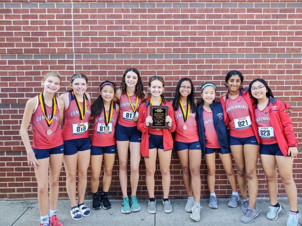 Cententrack's tweet photo. Great day for the girls taking home 1st Place out in Denison! Congrats to Georgia for finishing 1st, Dylan 2nd, Cholee 6th, Aslyn 11th and Lisa 14th! https://t.co/LFpGzALpXC