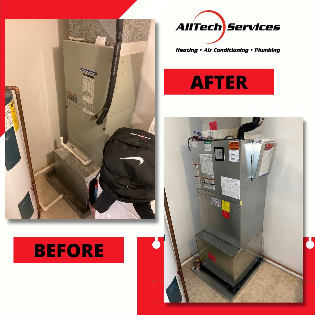 AllTechHeatAir's tweet image. #InstallExperts #BeforeAndAfter ✔️💯 We Are Here to Help! Conveniently Schedule Online 👉🏻  bit.ly/3hEftoj