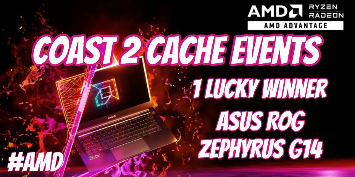 iAM_iKandi's tweet photo. Your chance to win an ASUS ROG Zephyrus G14 in the @AMD Coast 2 Cache is now! Head on over to https://t.co/jLsWvaZfQa (ATL) and be the first to find the hidden cache. Join the hunt:  https://t.co/B01mpC2qG1 #ad #amd https://t.co/7fpYQwOezR