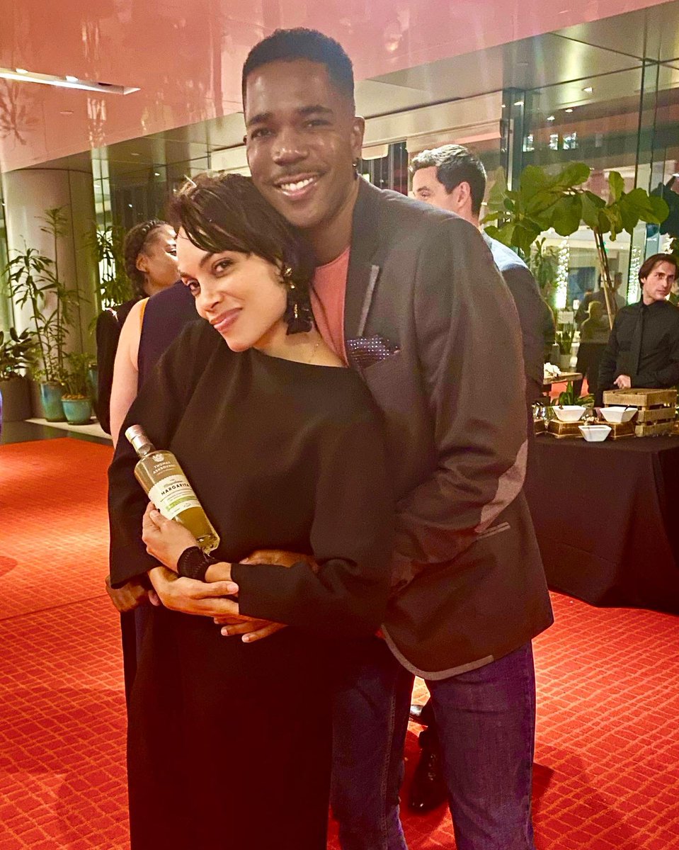 DerrialChriston's tweet image. Great night celebrating @rosariodawson series #normalaintnormal at #CAA