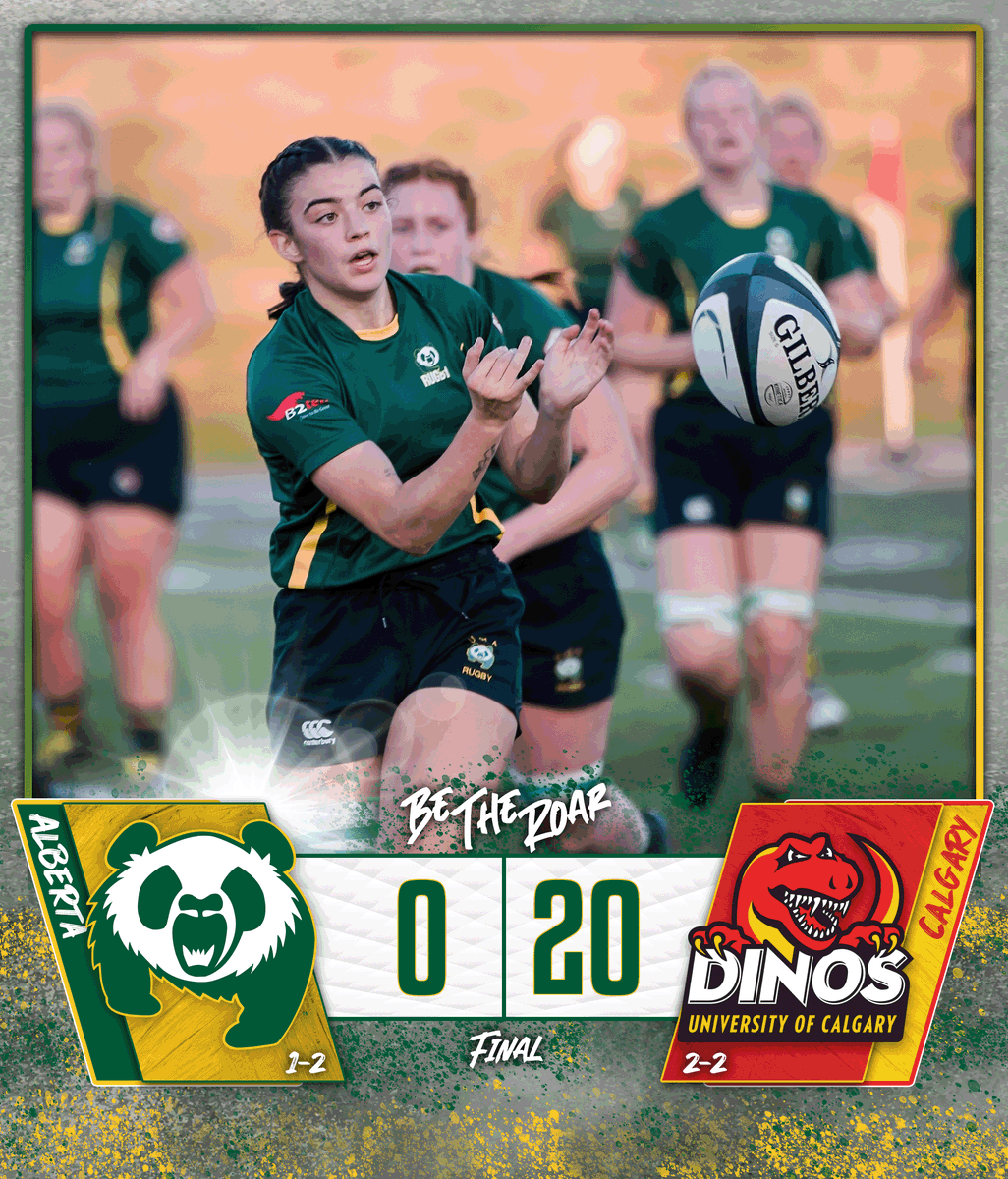 PandasRugby's tweet image. ๐ต๐ธ๐ฝ๐ฐ๐ป
Despite holding the @UCDinos to a scoreless first half, the Pandas can't carry it over to the second, and fall this afternoon 20-0 at Foote Field.
On the road at @uvicvikes and @ubctbirds next weekend. #GreenandGold