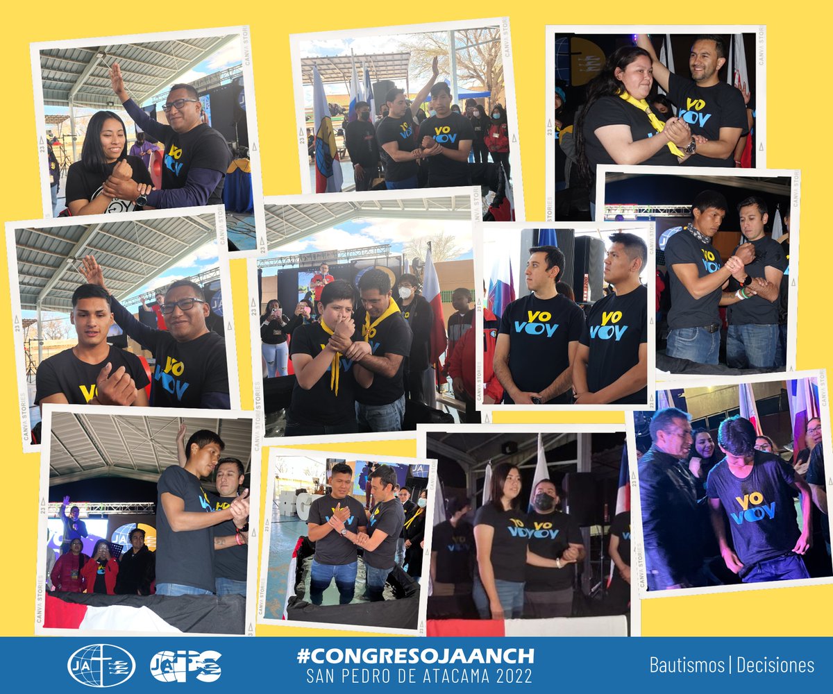 PrSergioSalgado's tweet photo. Grandes alegrias dejo el #CongresoJA 2022 de la @iasd_anch 
#JóvenesAdventistas levantando el nombre de la Iglesia Adventista en #SanPedroDeAtacama https://t.co/iBQ0KnpZSG