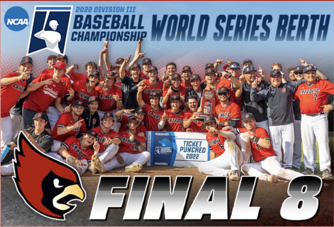 I am excited to announce my commitment to further my academic and athletic career at Catholic University. Thank you to all my family, friends, and coaches who have been with me on this journey and a thank you to Coach Natoli and Coach Picardo for this wonderful opportunity!