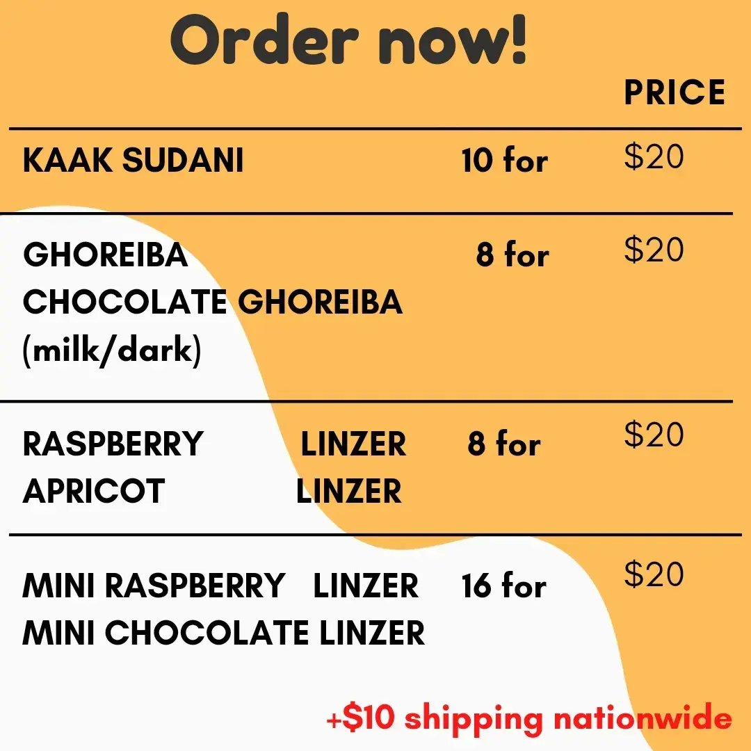 SAMBUXANYC's tweet photo. 🌟SAMBUXA SWEETS🌟
ORDER NOW:
ETSY: https://t.co/1LWw2cjl2Z
#Kaak #Kaakh #Ghuraiba #ghoreiba #chocolate #linzer #Spitzbüebli #spitzbuben #Halloweencookies #holidays #holidaycookies #Christmascookies #Sudanese #sudan #SouthSudan #sudanesesweets #southsudanesefood #sudanesetreats https://t.co/rH94eyPVU8