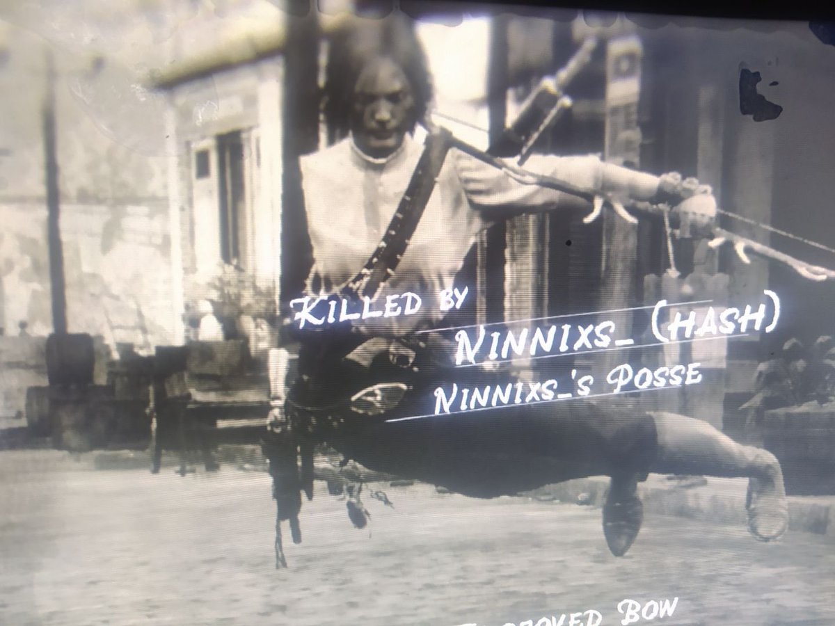 ninnixss's tweet photo. #SaveRedDeadOnline yeah my character is a little crazy https://t.co/OwdYveOEEy