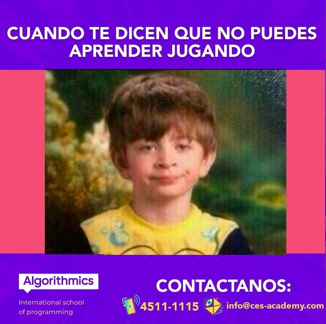 AlgorithmicsG's tweet image. ¡No exageramos! Con nuestros cursos de programación tu hij@ aprenderá jugando y divirtiéndoseAverigua mucho más sobre nuestros cursos aquí:¡Solo por lanzamiento!La matrícula es GRATIS en cualquiera de nuestros cursos.
ces.alg.academy/es
#Algorithmics #AlgorithmicsGuatemala
