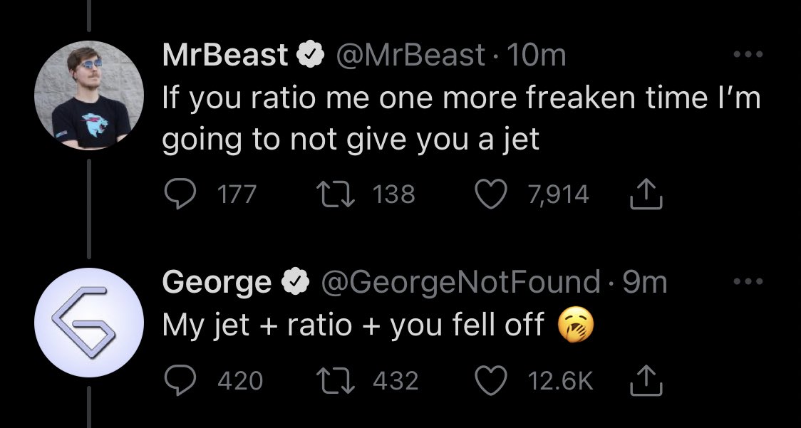 alex! 💙💚 on Twitter: "do you think mr. beast is letting george join the