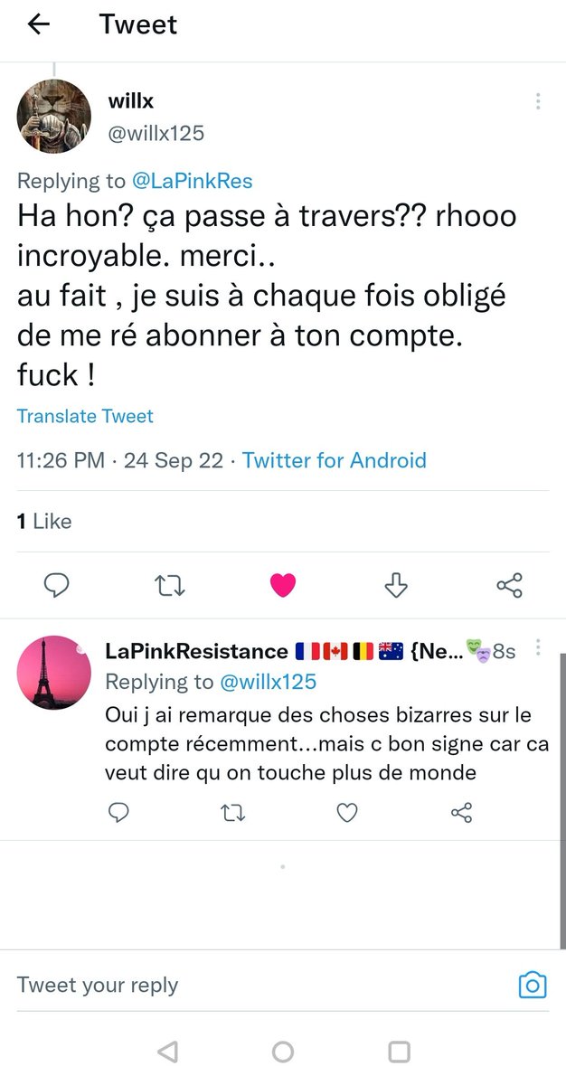 ResoNoVax's tweet photo. 🚨🚨🚨 SUITE À LA REMARQUE DE @willx125 je vous informe que #twhitler a commencé a #désabonner mes #followers donc pensez a régulièrement vérifier que vous suivez toujours ce compte principal ainsi que le compte de secours

👉 @Fart47404663
👉 https://t.co/30fH6EQDCH https://t.co/louZZoyzs6