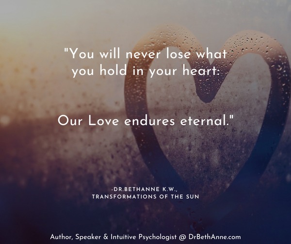 DrBethAnneKW's tweet photo. Sending you love and healing thoughts today. π€πΌπ―οΈ
β¨
Words from my book, Transformations Of The Sun:
https://t.co/V3lluzKNMl
.
.
β¨
.
.
#DrBethAnneKW #TransformationsOfTheSun #YourHeartMagic #Grief #Love #LoveEndures #Healing https://t.co/14PmYzpfdW