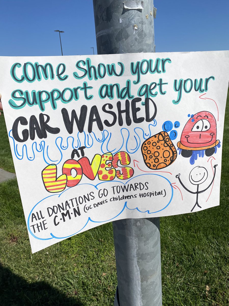 CMNatUCDavis's tweet photo. Do we have a deal for you! A Kona Ice, a car wash and a chance to help hospitalized kids 👍 Sounds triple good, right? Then visit @LovesTravelStop in Lodi today to support @CMNHospitals @UCDavisChildren and kids in our 33-county service area! #fundsstaylocal https://t.co/fRzJRyuw7P