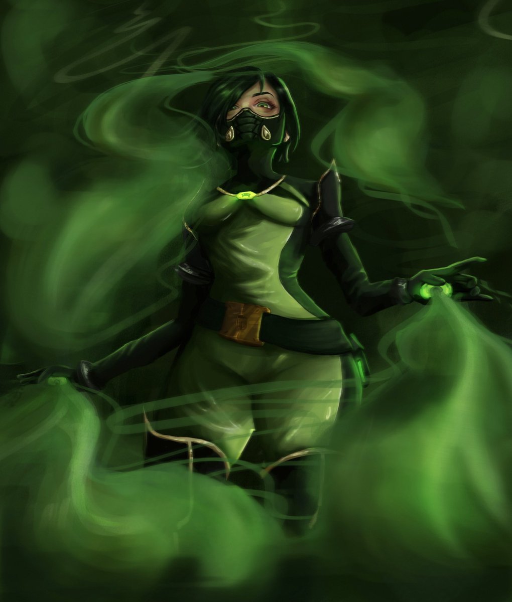 Been trying some new things artwise, I’m reaalllyyyy happy with this 🥲 #VALORANT #ValorantArt #Viper