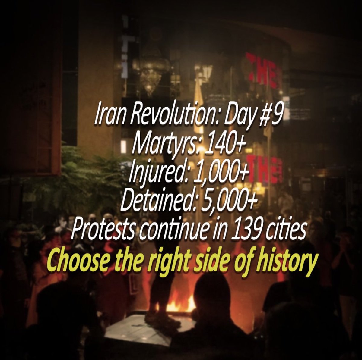 iacogeorgia's tweet photo. #IranRevolution: Day #9
Martyrs: 140+
Injured: 1000+
#IranProtests resume in 139 cities entire #Iran
#InternetShutdow continues

Choose the right side of history! #MahsaAmini #مهسا__امینی @RepNikema @Rep_Clyde @repdavidscott @RepDrewFerguson @RepLucyMcBath @RepBourdeaux @ https://t.co/rvVoaEYcmX