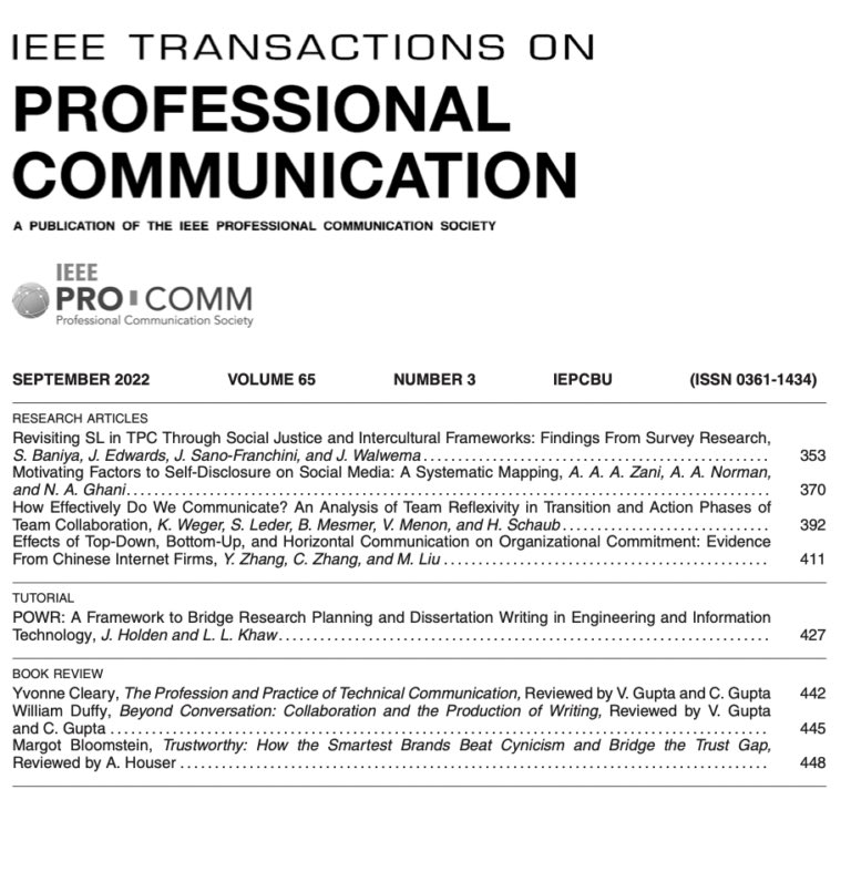 IEEE ProComm Young Professionals tweet media