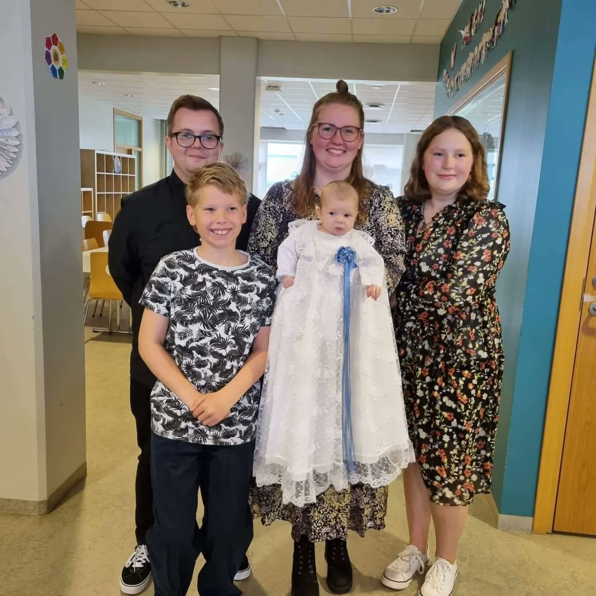 Í dag fékk Loftur Elí Tíberíus Magnússon nafnið sitt í fallegri nafnaveislu ❤🖖