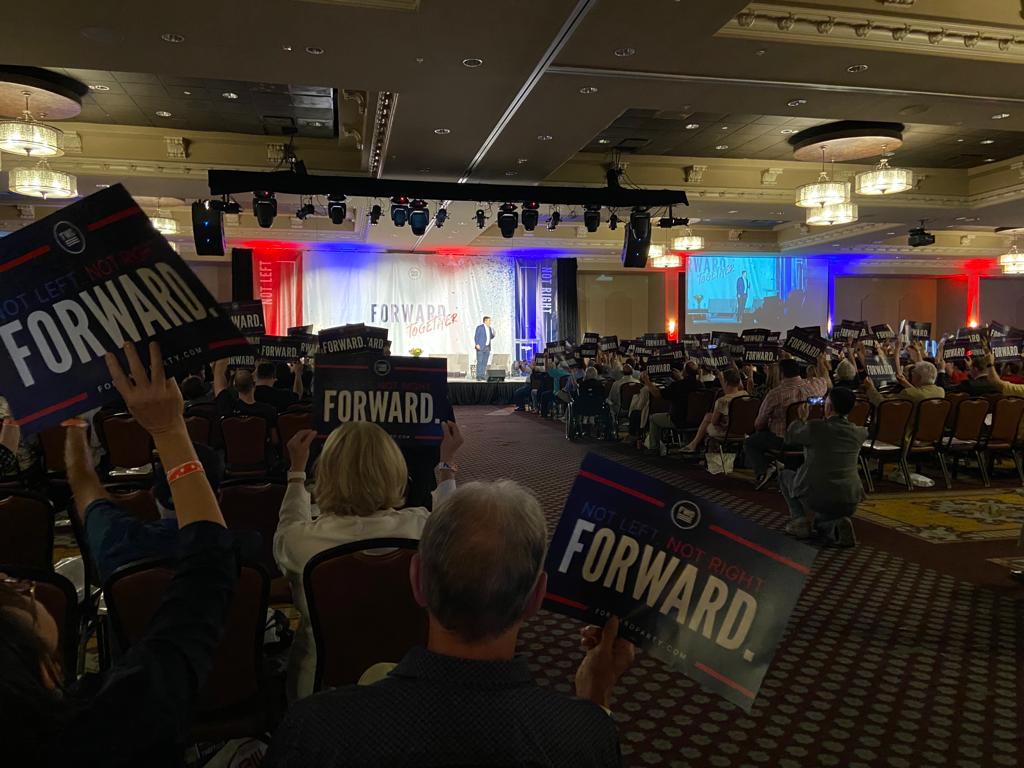 TimeToMoveFWD's tweet photo. I'd say the National Forward Kickoff Event has been a success so far: https://t.co/JOeCZU7kd3