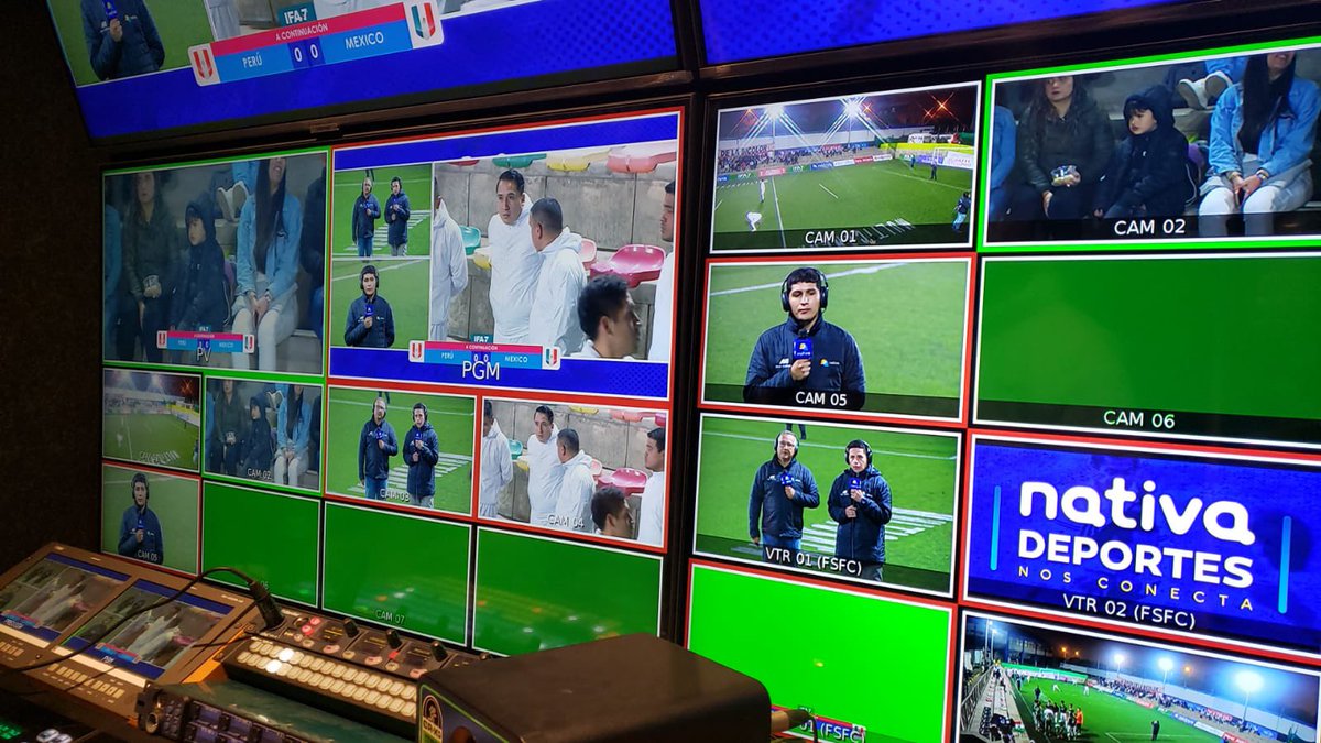 mdelcastillor's tweet photo. Hoy vamos a transmitir dos partidos en simultáneo, solo por Nativa @somosnativa la Revelations Cup y el Mundial de Fútbol 7. A través del 18.1 de Nativa y 18.3 Nativa Deportes #NativaNosConecta #VamosPerú @TuFPF @larepublica_pe @ErrorArbitralTR @bcscanal6 @LR_Deportes https://t.co/OaawpePhgA