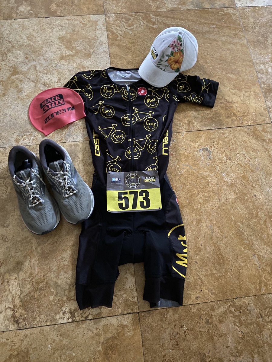 aciperski's tweet photo. Race ready ✅ Tri KB 2 all systems go.  🏊🏻‍♂️🚴🏃🏼‍♂️🚀 
#mackcyclist #mackcycle #ctsathlete #triathlete #trikb #keybiscayne #teamnuun https://t.co/y6lZqvh0kv