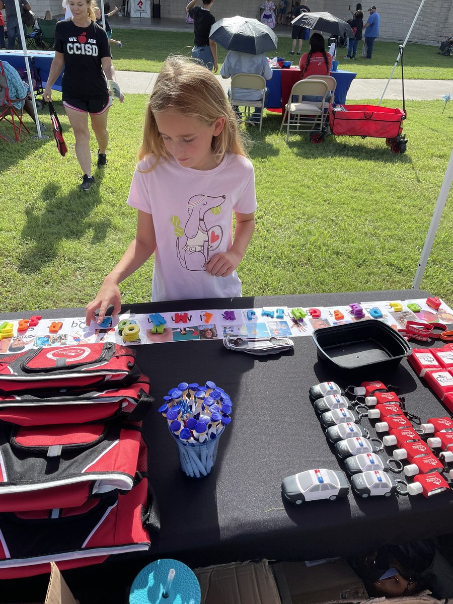 We had so much at the Pinwheels event this morning! We were able to many families about our Pre-K program. #ccisdproud #corpuschristiisd
