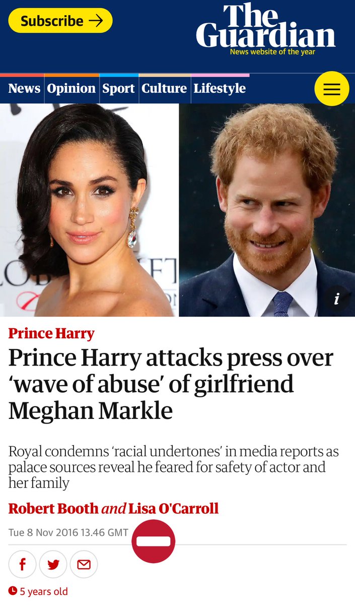 DuchessJRM's tweet photo. @sharlen11276366 @InvictusbyPepp @theroyaleditor Harry shouldn’t stop anything, no one in the RF did a thing to stop 5 yrs abuse against Meghan. 
8 days after their relationship came out, HE had to send a statement out against media racism.
Why do they want Harry silenced, why is KC using his 1&amp;3 year old Grandkids birth right https://t.co/35vbCES7cd