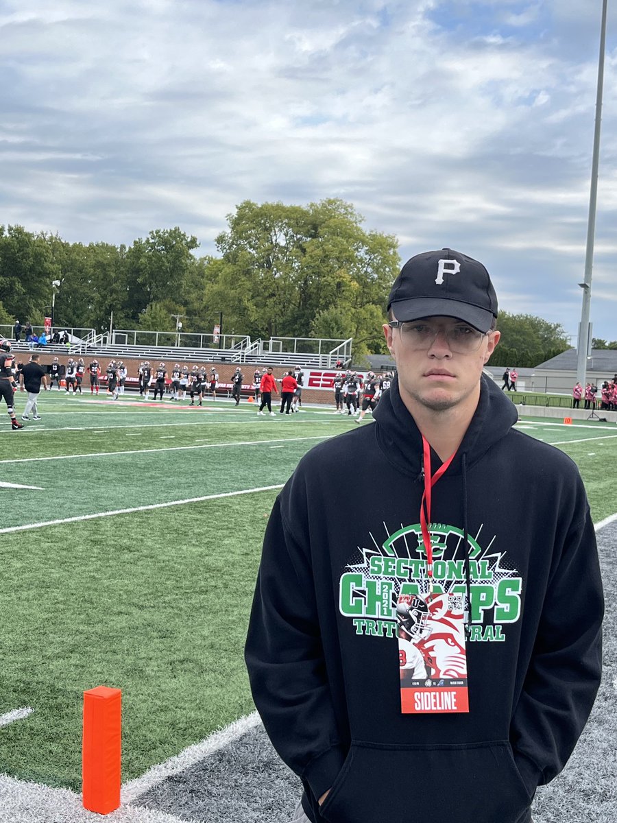 Mitchell934's tweet image. Had a great game day visit at ⁦@IndWesleyan_FB⁩ today! thank you ⁦@Coach__AT⁩ , ⁦@Coach_Langs⁩ , and ⁦@CoachBeyerIWU⁩ for the invite!
⁦@TCTigerFB4Life⁩ 
⁦@TheSupercop2366⁩